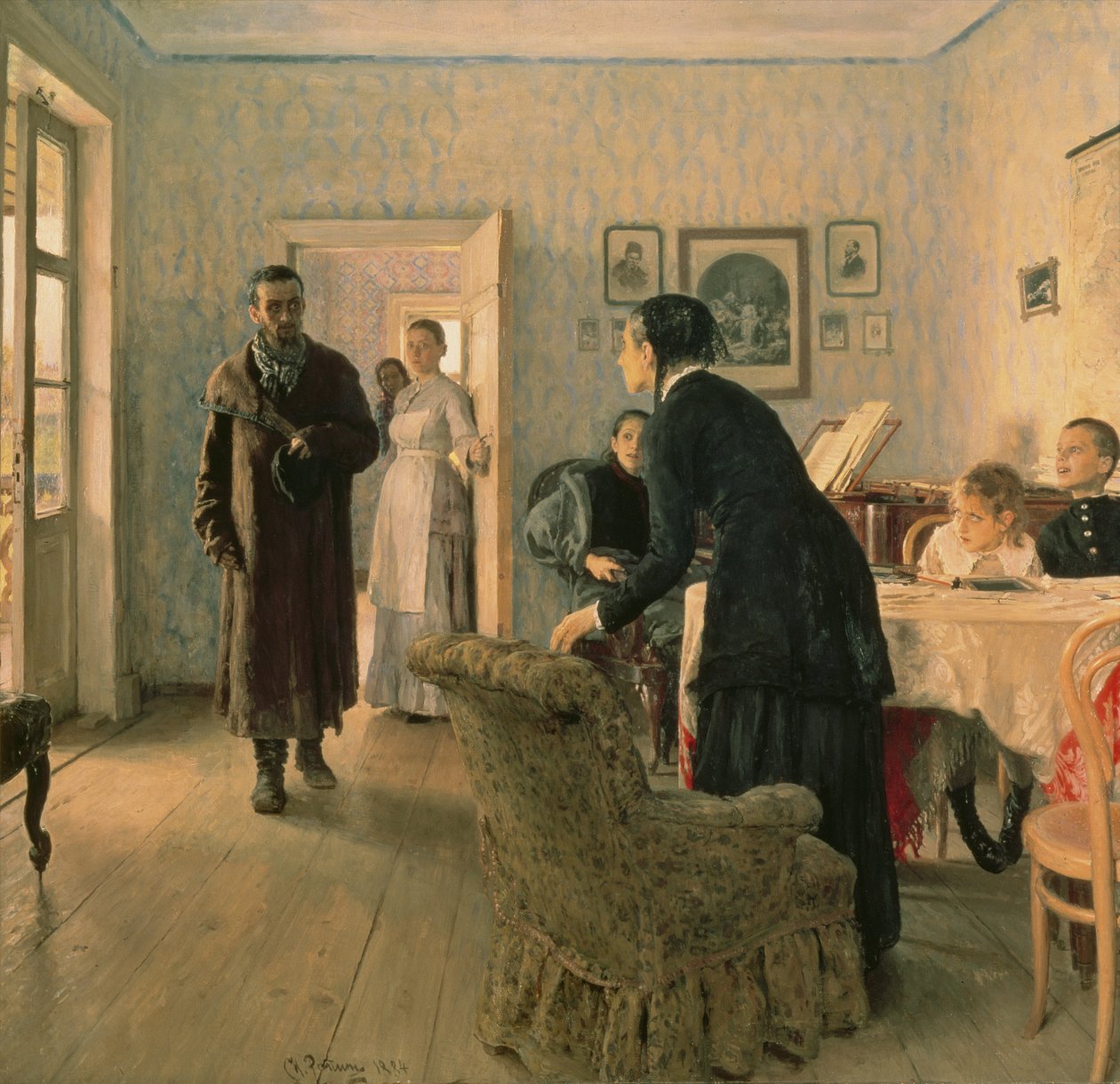 Váratlan, 1884-88 alkotó: Ilya Efimovich Repin