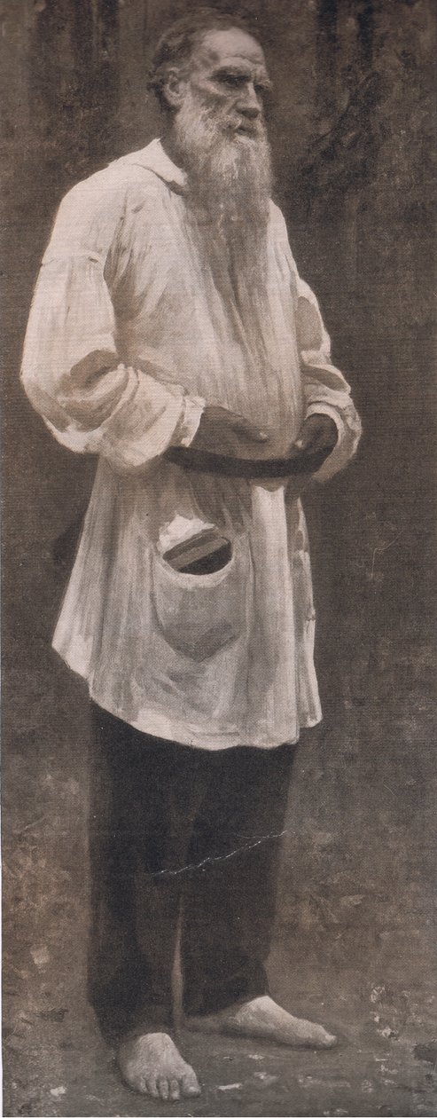 Lev Tolsztoj gróf, Bibbys Annual, 1916-17 alkotó: Ilya Efimovich after Repin