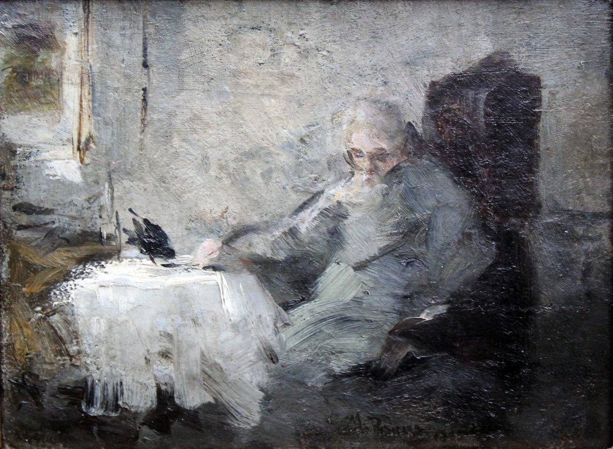 Öreg és Raven alkotó: Ilya Efimovich Repin