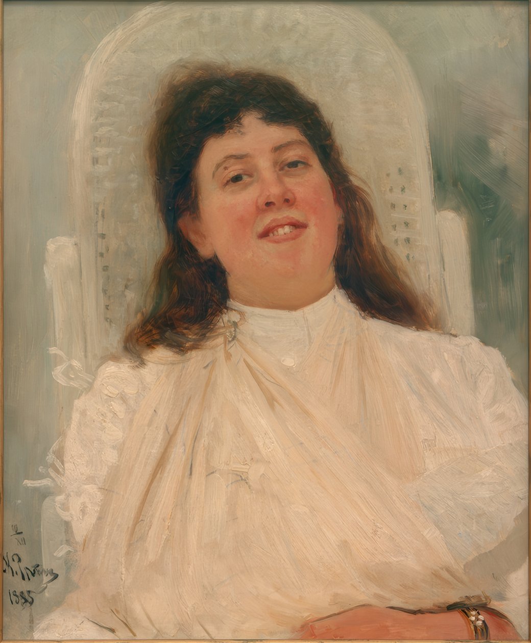 Marianne von Werefkin portréja alkotó: Ilya Efimovich Repin