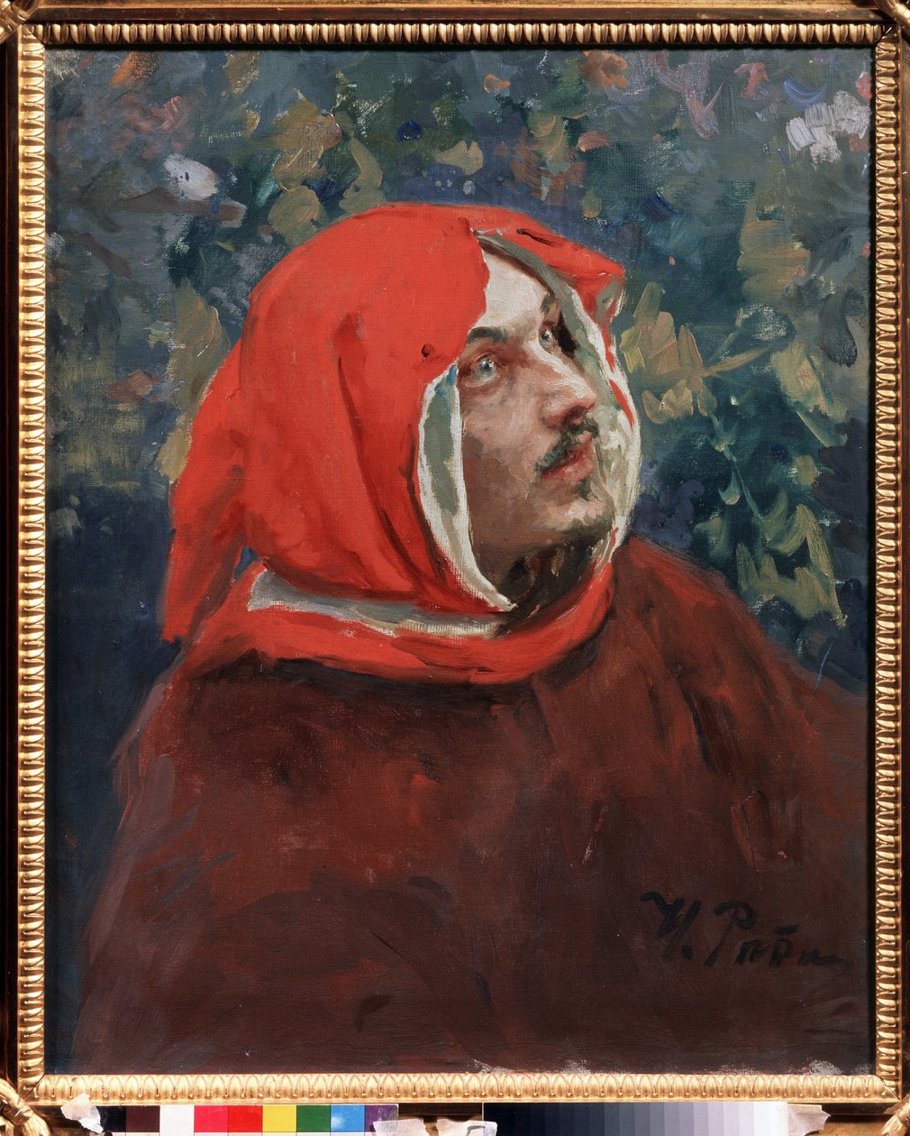 Dante Alighieri (Durante degli Alighieri alkotó: Ilya Efimovich Repin
