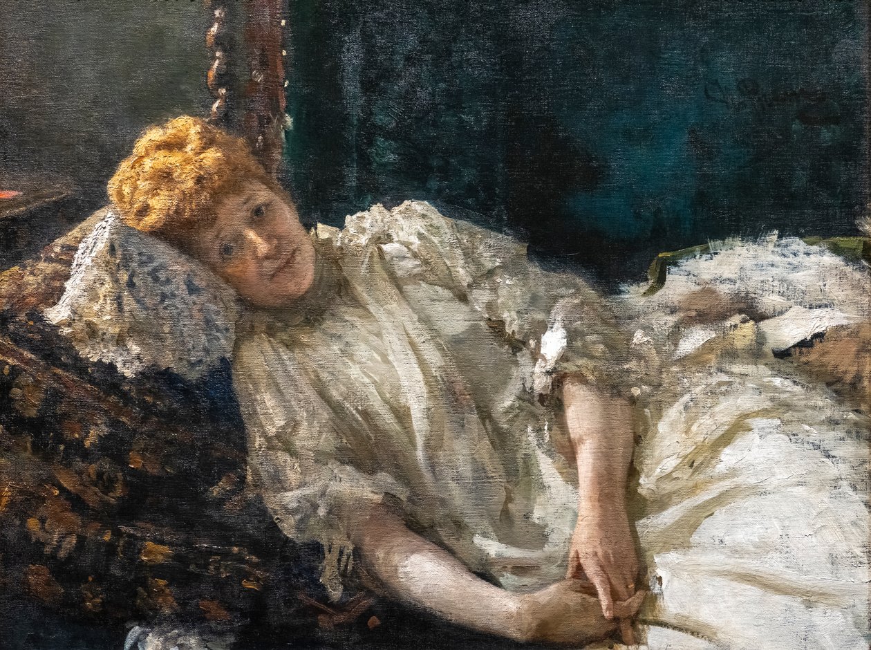 LOUISE DE RIQUET, MERCY-ARGENTEAU GRÓFNÉ alkotó: Ilya Efimovich Repin