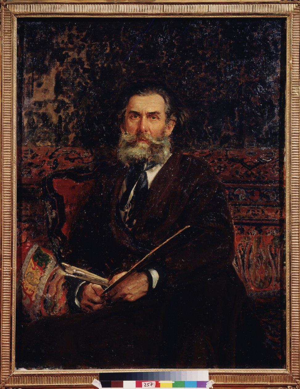 Portré du peintre Alexei Bogolyubov (Bogolyubov y Bogolyubov) (1824-1896). Peinture de Ilja Jefimovics Repin (Ilja Repine) (1844-1930), huile uram toile alkotó: Ilya Efimovich Repin
