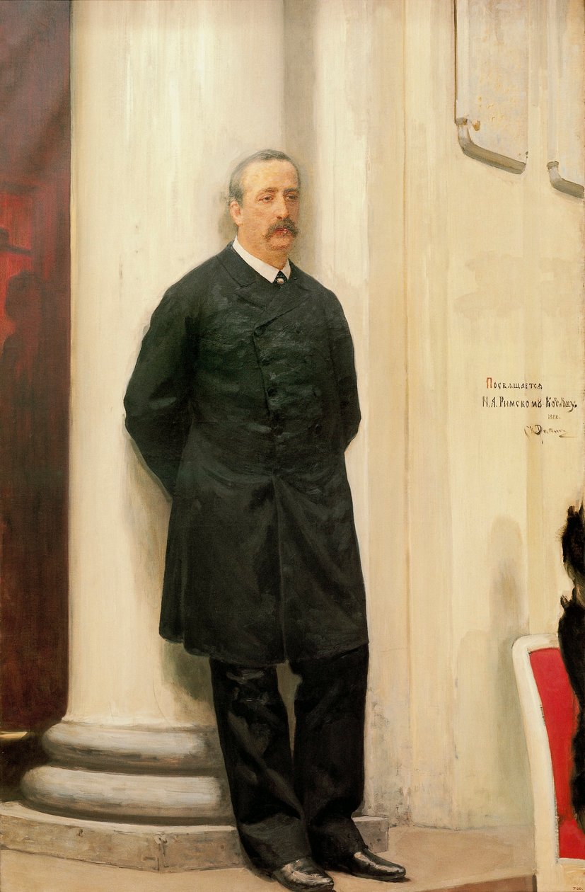 Alekszandr Borogyin portréja alkotó: Ilya Efimovich Repin