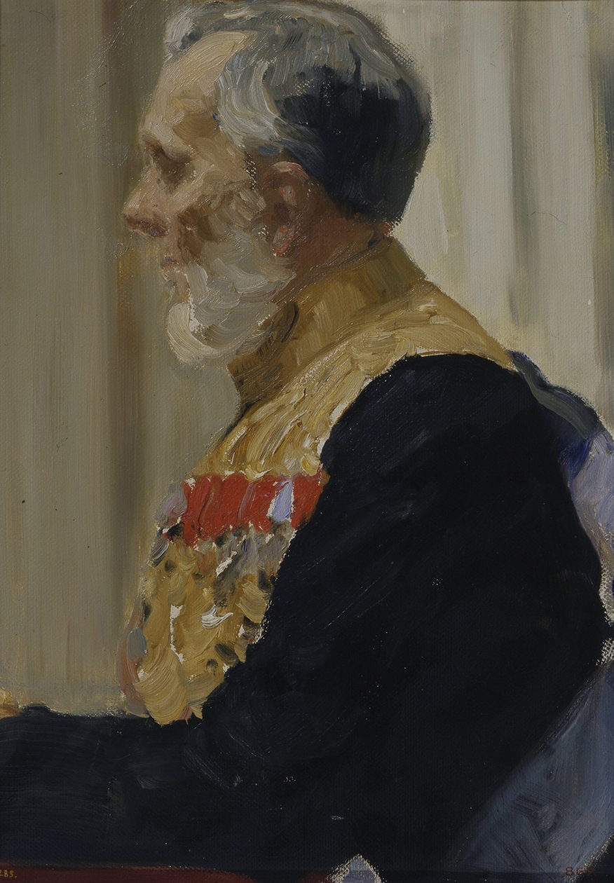 Constantin Ivanovich von der Pahlen gróf portréja, 1903 alkotó: Ilya Efimovich Repin