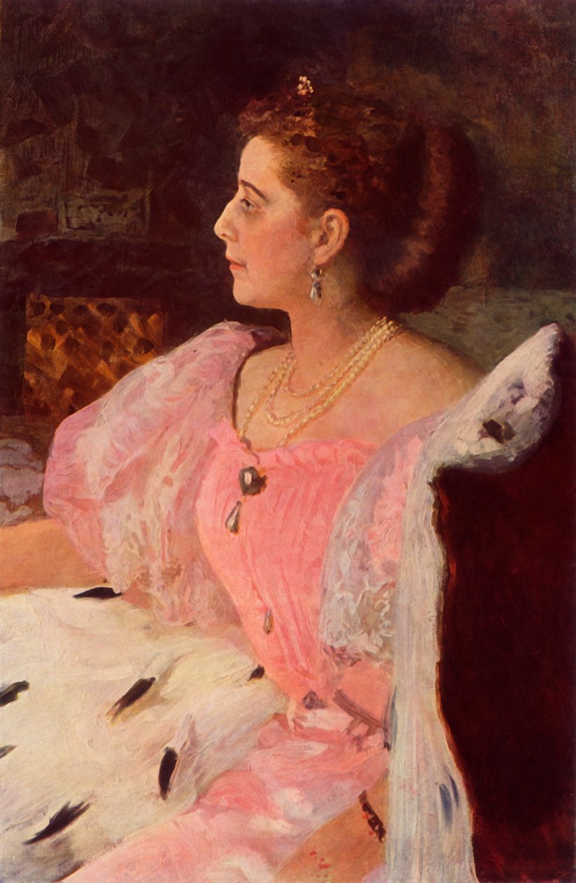 "Mme Golovina portréja", 1896, 1965. alkotó: Ilya Efimovich Repin