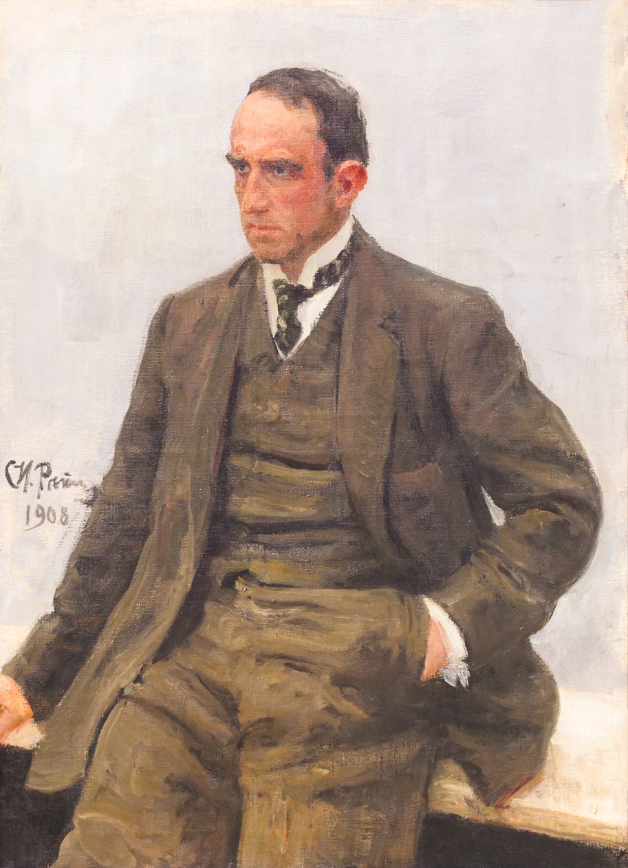 Paolo Troubetzkoy portréja alkotó: Ilya Efimovich Repin