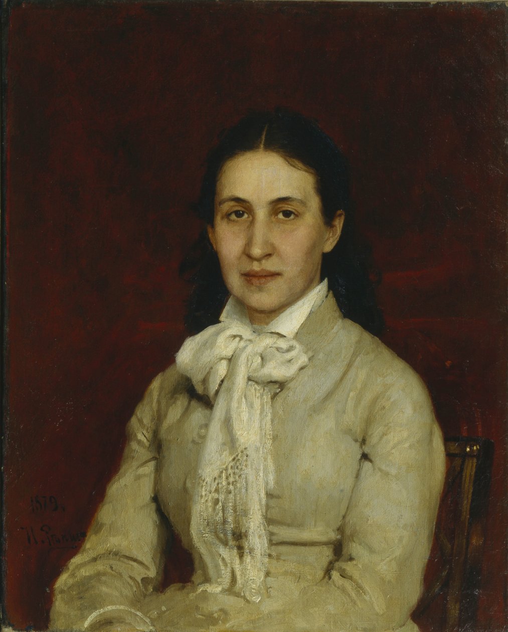 Elizaveta Grigorjevna Mamontova portréja 1847-1908, 1878 alkotó: Ilya Efimovich Repin