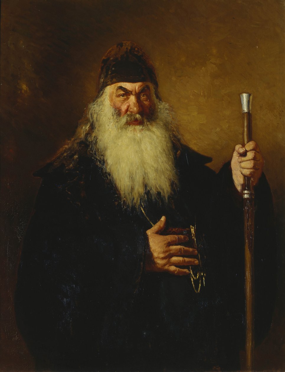 Protodeacon, 1877 alkotó: Ilya Efimovich Repin