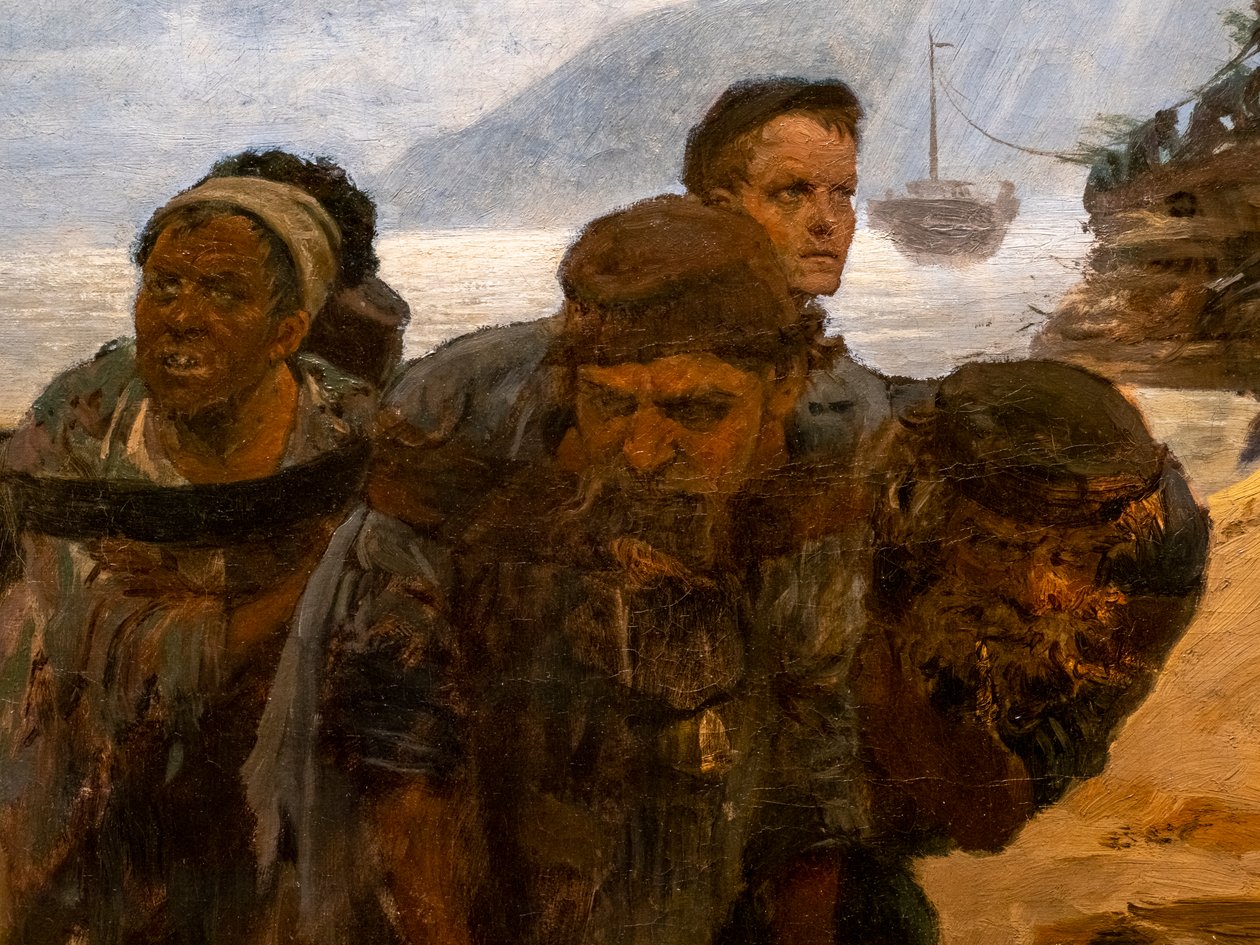 A FORDON ÁTKEZŐ TORNYOK (részlet) alkotó: Ilya Efimovich Repin