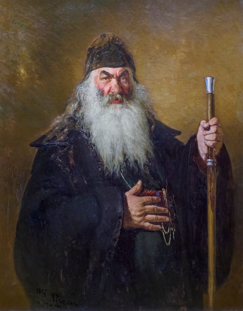 A főesperes alkotó: Ilya Efimovich Repin