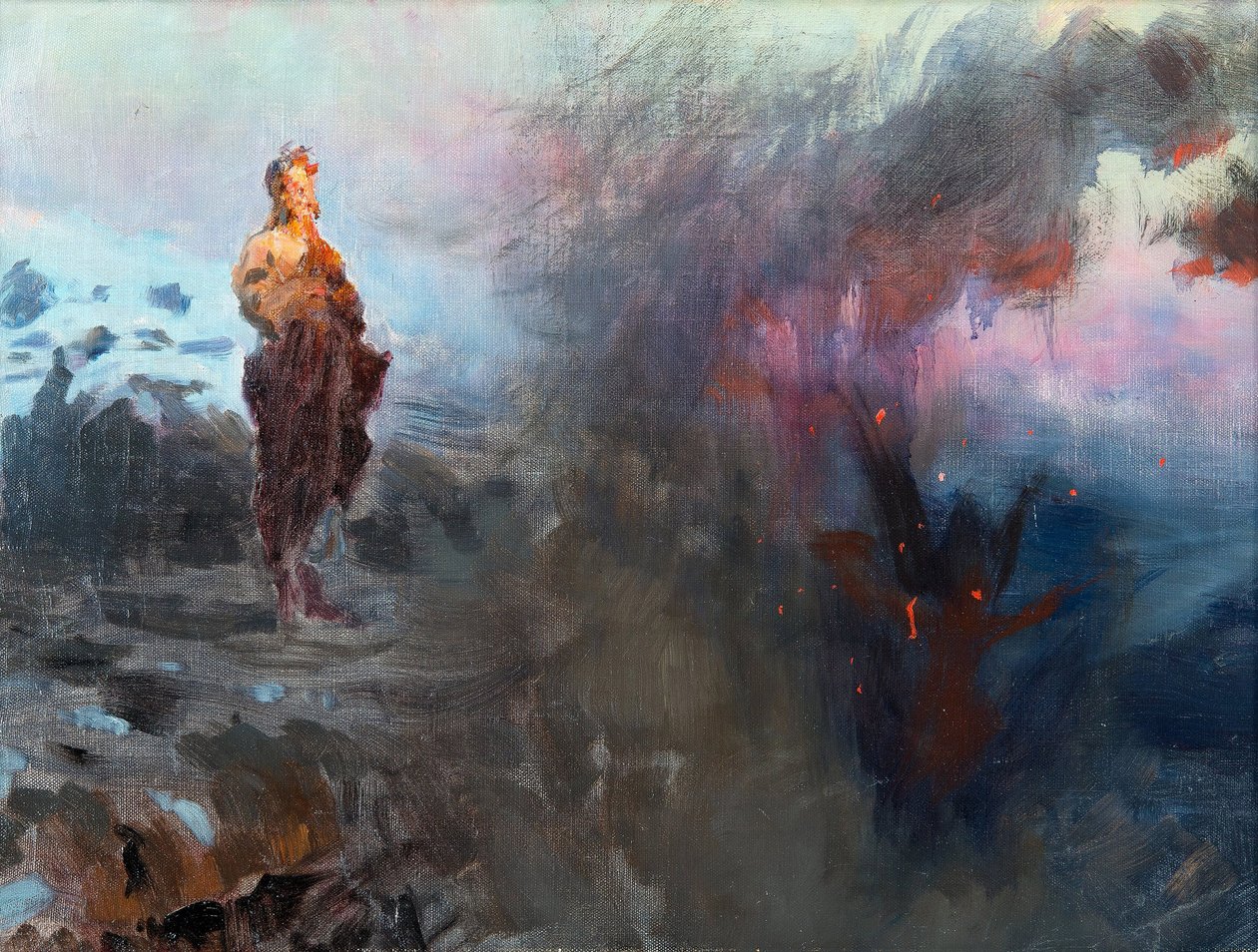 Krisztus megkísértése alkotó: Ilya Efimovich Repin