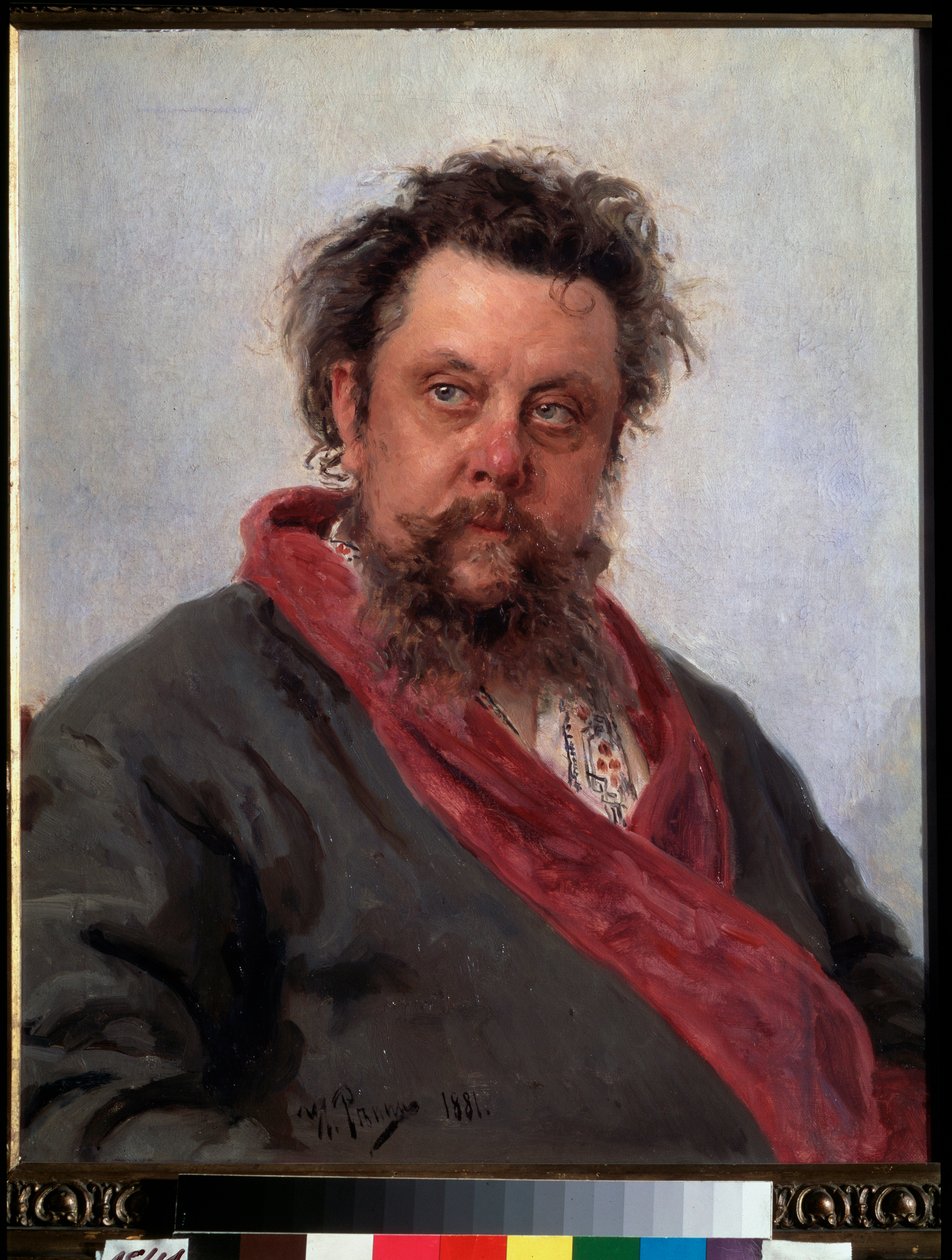A zeneszerző Modeste Muszorgszkij (1839-1881) alkotó: Ilya Efimovich Repin