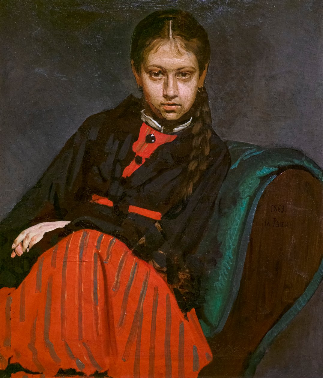 VERA CHEVTSOVA alkotó: Ilya Efimovich Repin