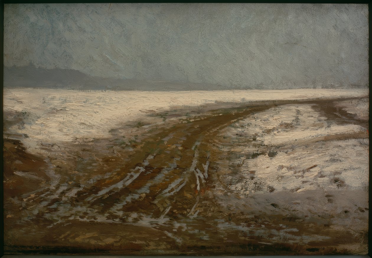 Út (út hóban) alkotó: Ilya Efimovich Repin