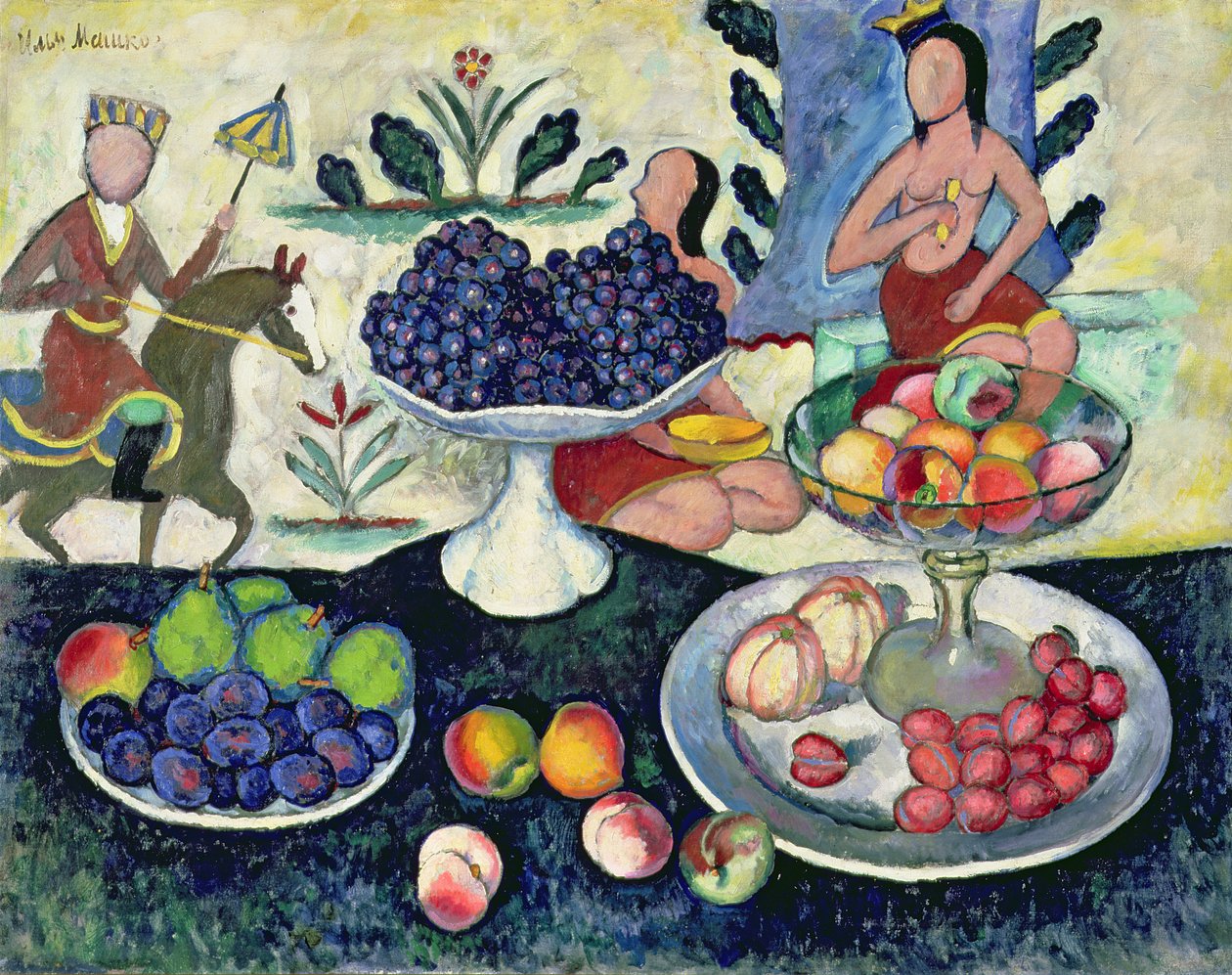 Gyümölcscsendélet, 1913 alkotó: Ilya Ivanovich Mashkov