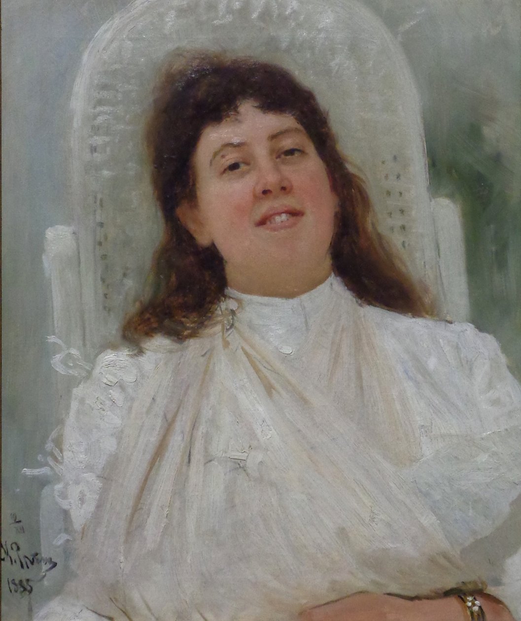 Marianne von Werefkin portréja, 1888. alkotó: Ilya Efimovich Repin