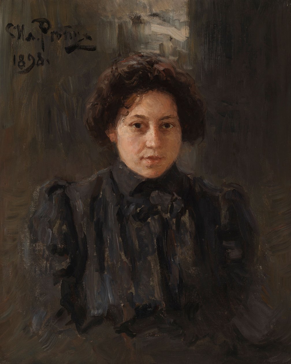 A művész lányának, Nadezsda Repina portréja, 1898. alkotó: Ilya Efimovich Repin