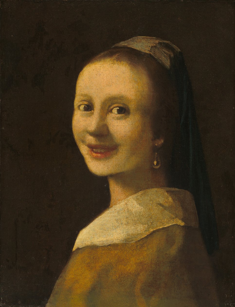 A Mosolygó Lány alkotó: Imitator of Johannes Vermeer