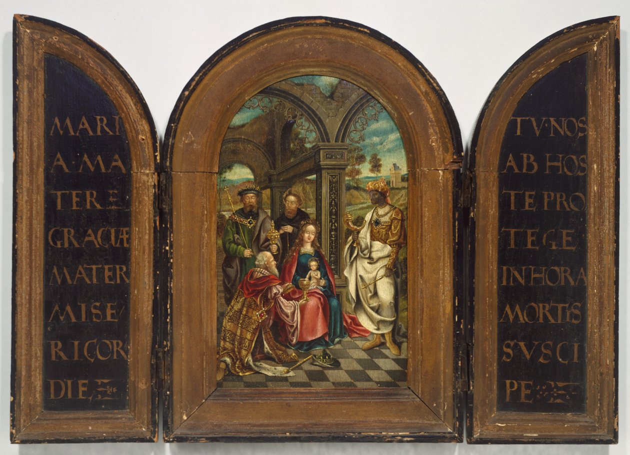 A mágusok imádása, valószínűleg a XVII. alkotó: Imitator of Netherlandish