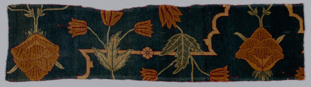 Szőnyegtöredékek, 1600-1650. alkotó: Imperial Manufactory