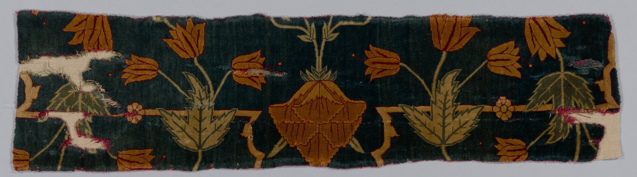 Szőnyegtöredékek, 1600-1650. alkotó: Imperial Manufactory