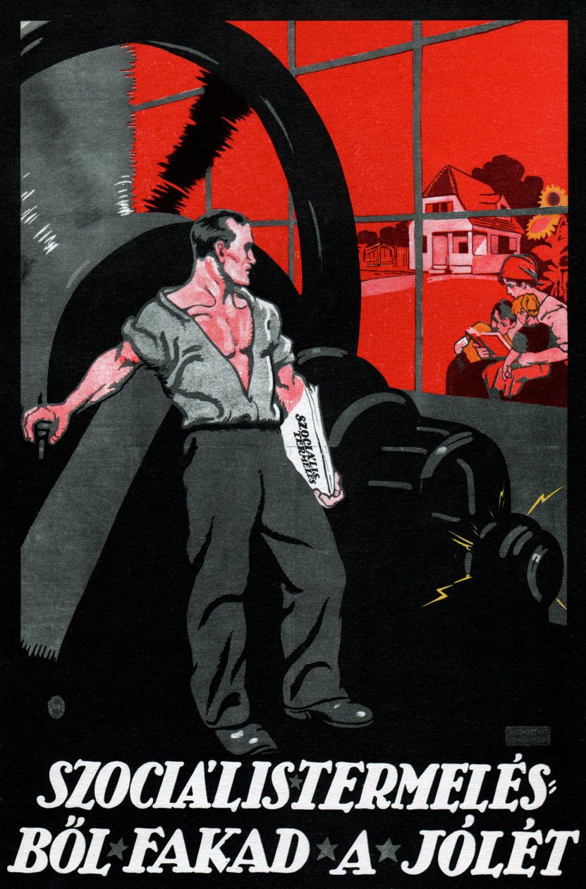 A jólét a szocialista termelésből származik alkotó: Imre (1881 1940) Foeldes