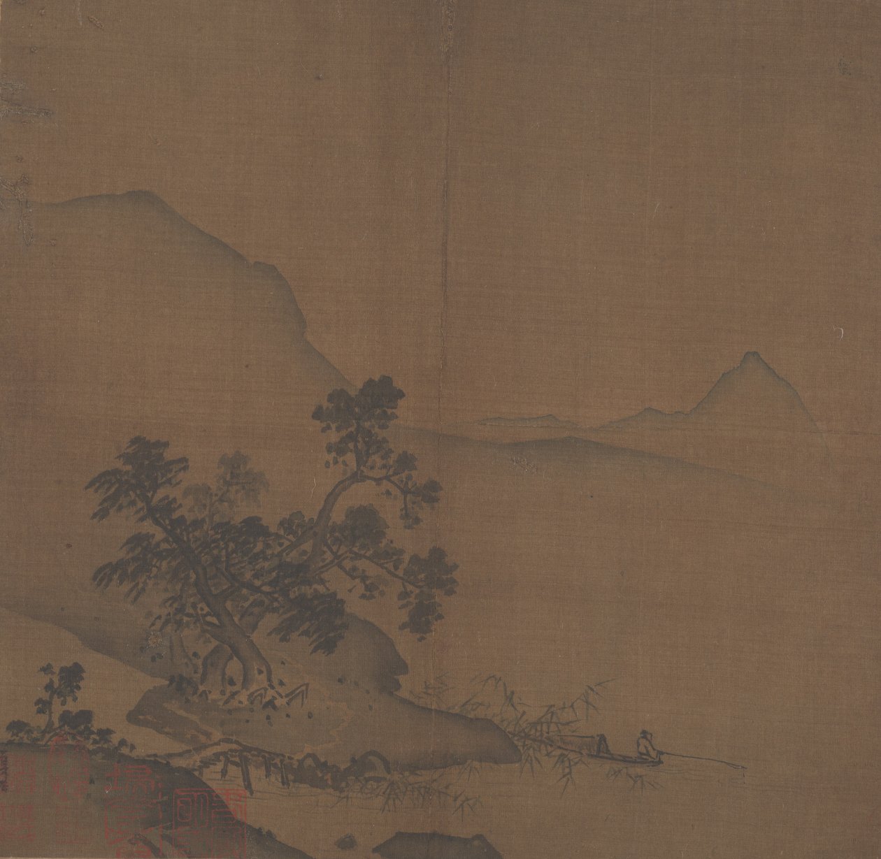 X Ian Hall torkolat, 1200 rubel. alkotó: In the style of Xia Gui