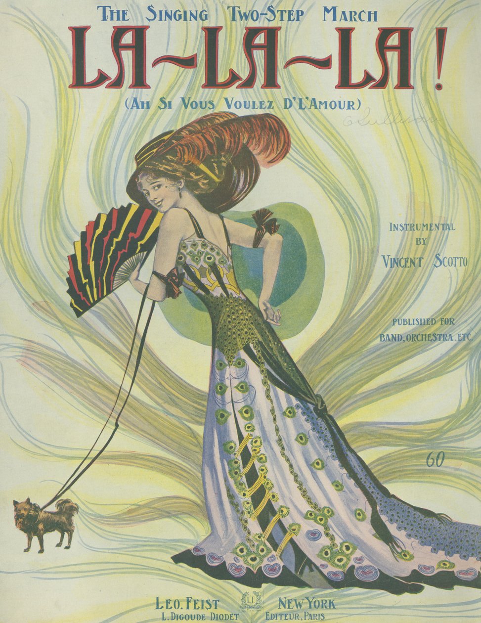 La-La-La! (Ah If You Want DLAmour), 1770-1959 körül (nyomtatott) alkotó: Inc. Leo Feist
