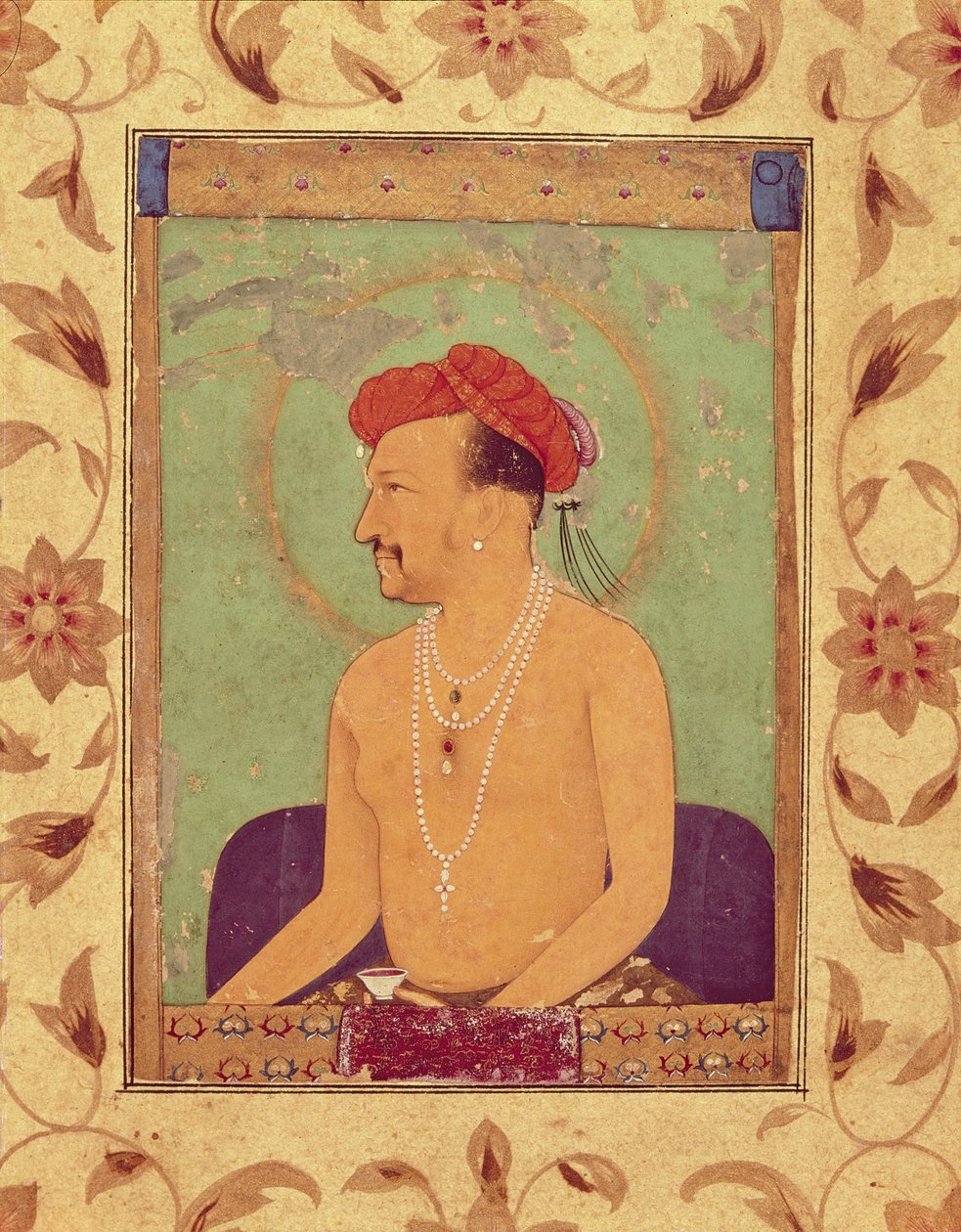 Jahangir császár (1569-1627) alkotó: Indian School