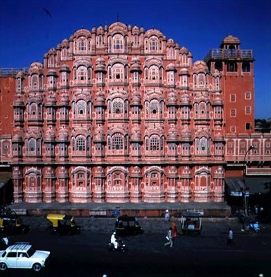 Hawa Mahal (a Szelek Palotája) 1799-ben épült (lásd még: 208425 és 208426) alkotó: Indian School