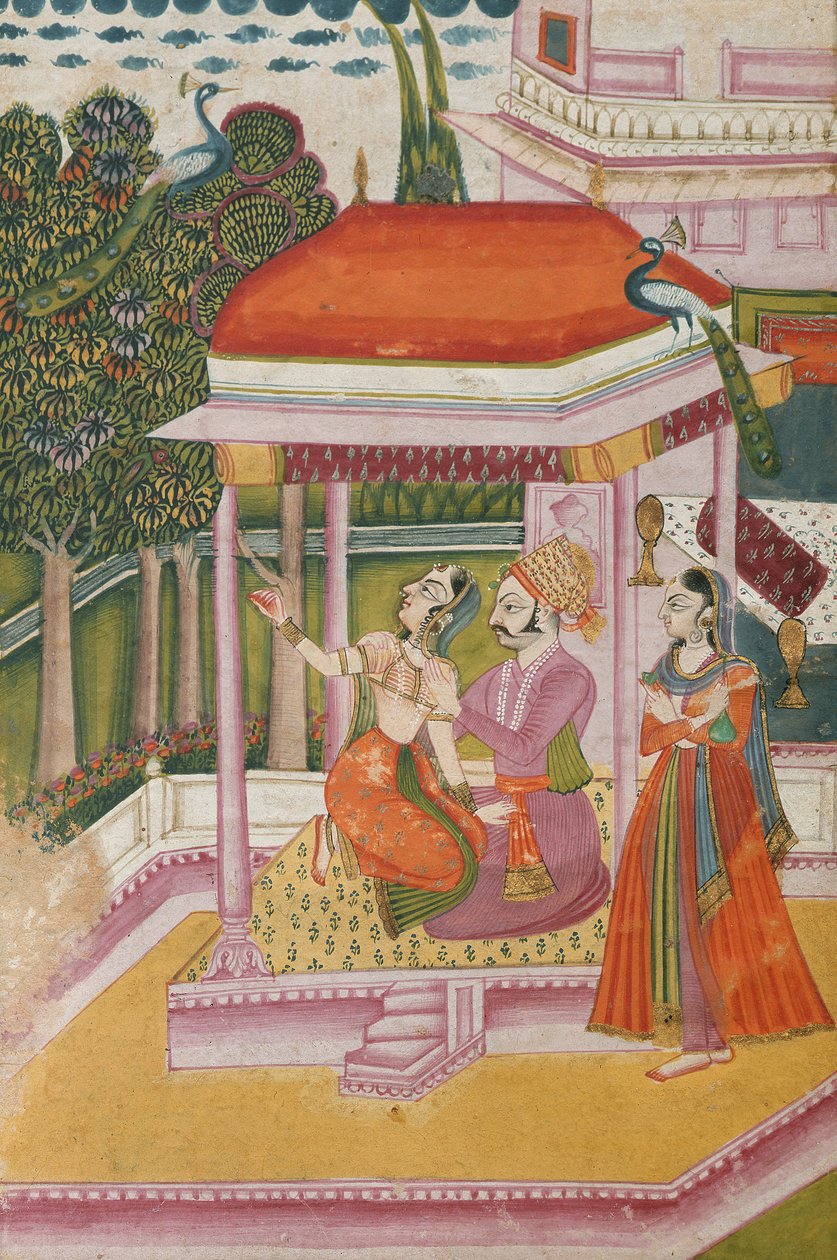 Ramkali Ragini, Ragamalából, Rajasthanból alkotó: Indian School