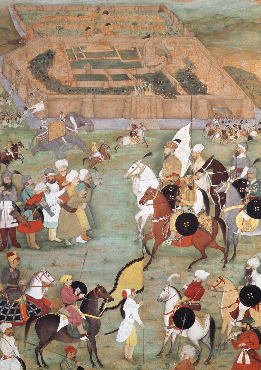 Kandahár átadása Said Khannak, 1640 körül alkotó: Indian School