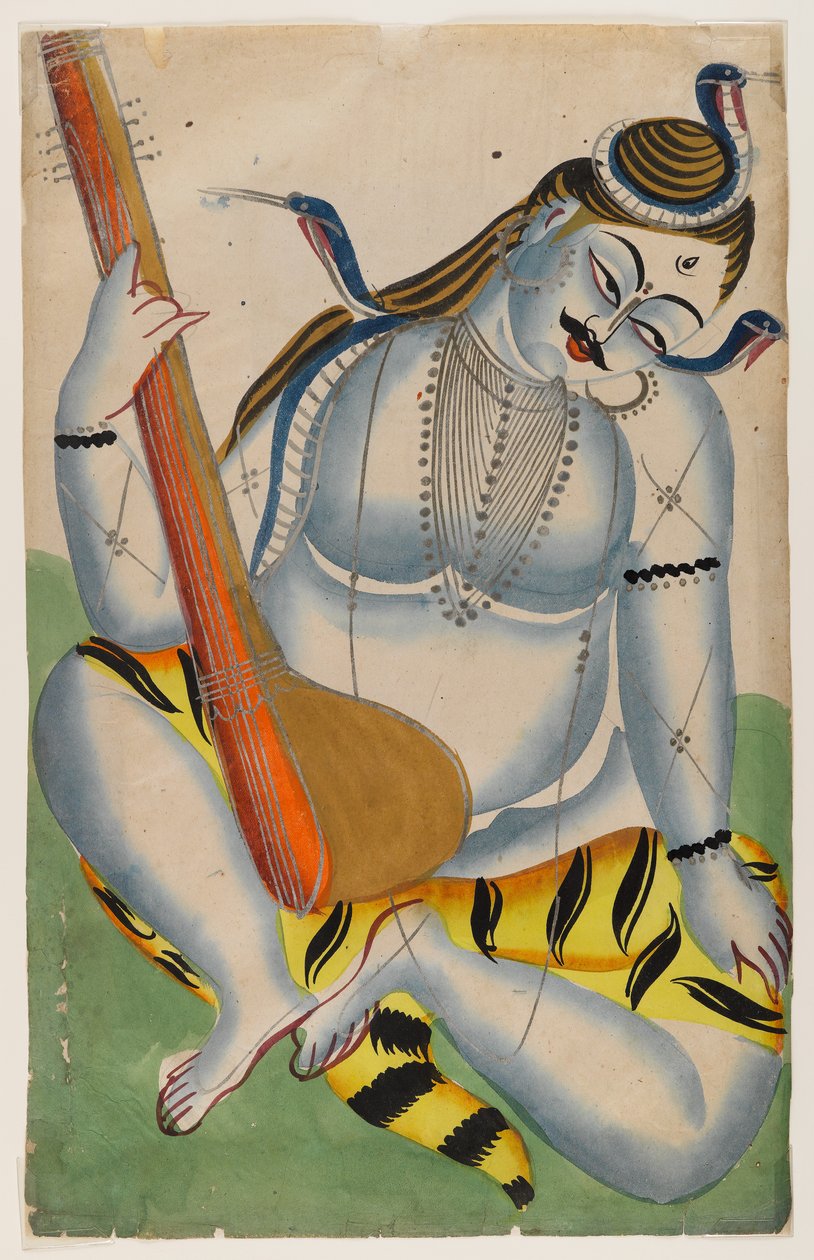 Shiva, a Zene Ura, 19. század vége – 20. század eleje (wc konténeren) alkotó: Indian School