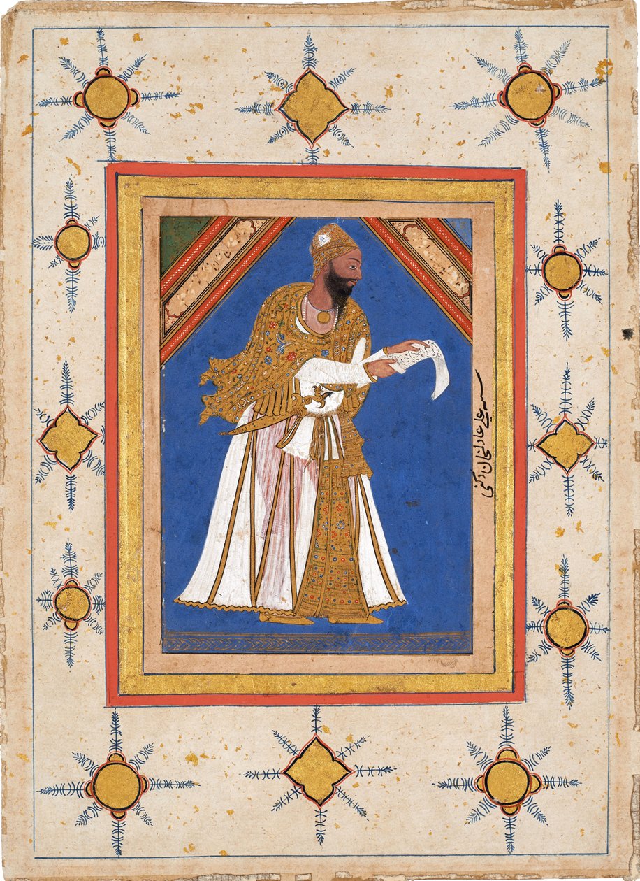 Ali Adil Shah I, Bijapur szultána alkotó: Indian Art