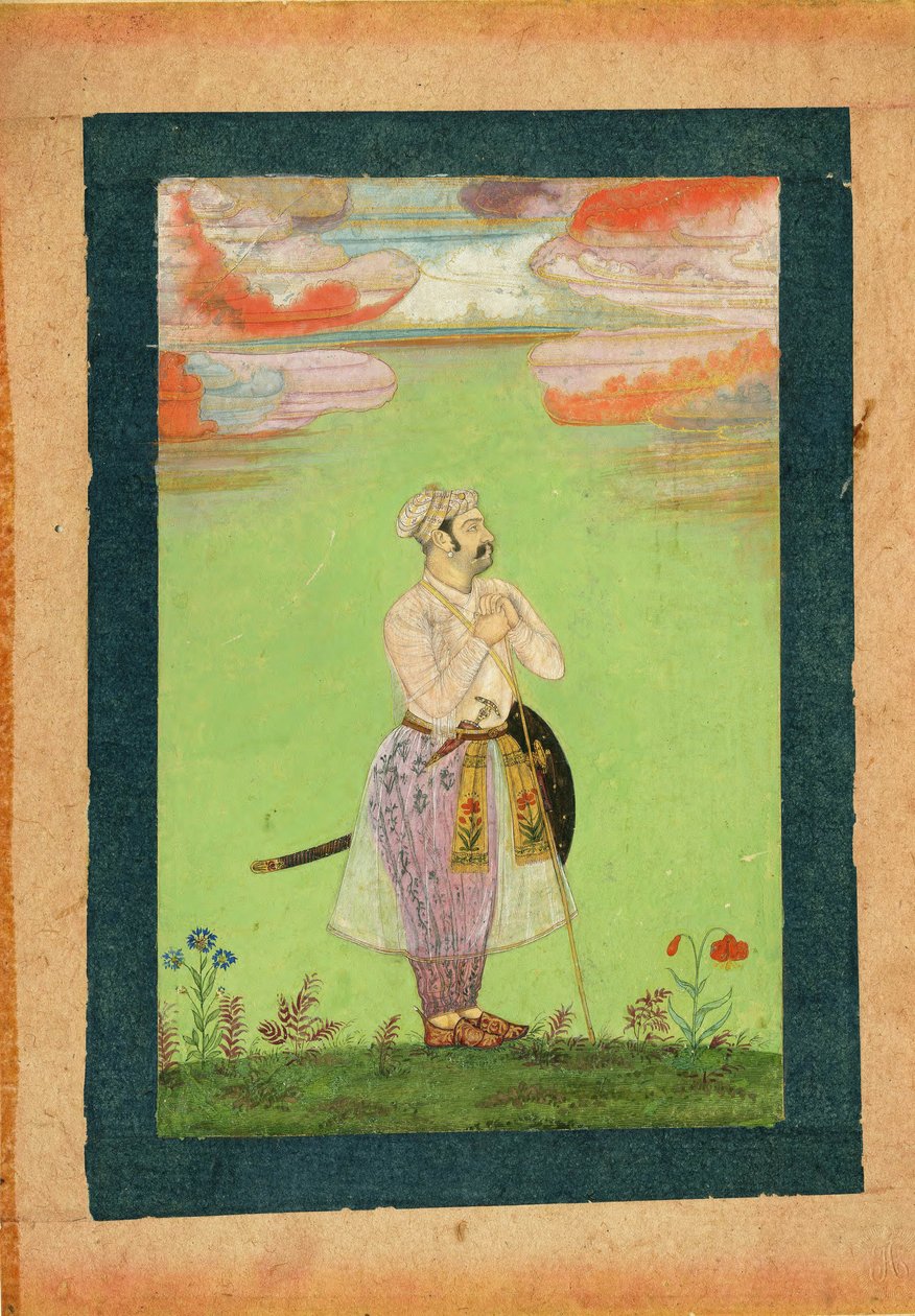 Mogul tiszt, c. 1650 alkotó: Indian Art