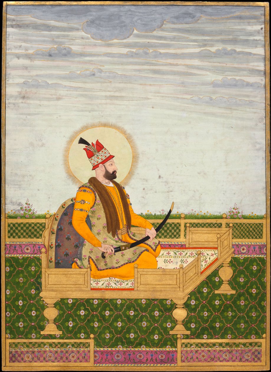 Nader Shah portréja alkotó: Indian Art