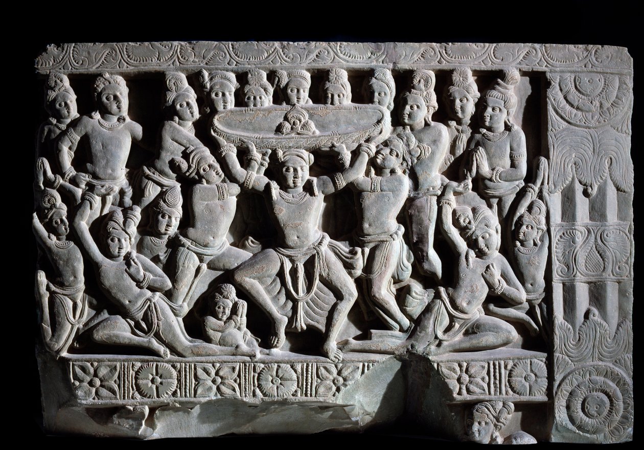 Turbánimádat (domborműtöredék, 225-325) alkotó: Indian School
