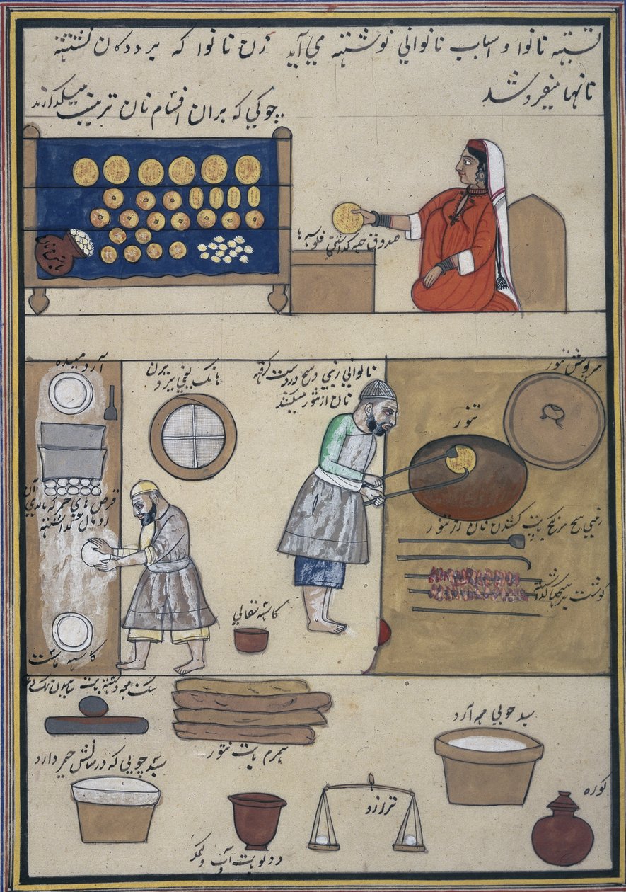 „Kasmíri mesterségek albuma”, 1860 körül (akvarell papíron) alkotó: Indian School