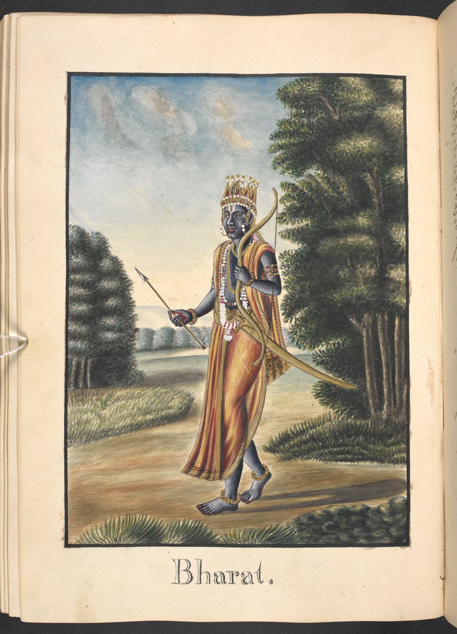 Bharata, Ráma féltestvére alkotó: Indian School