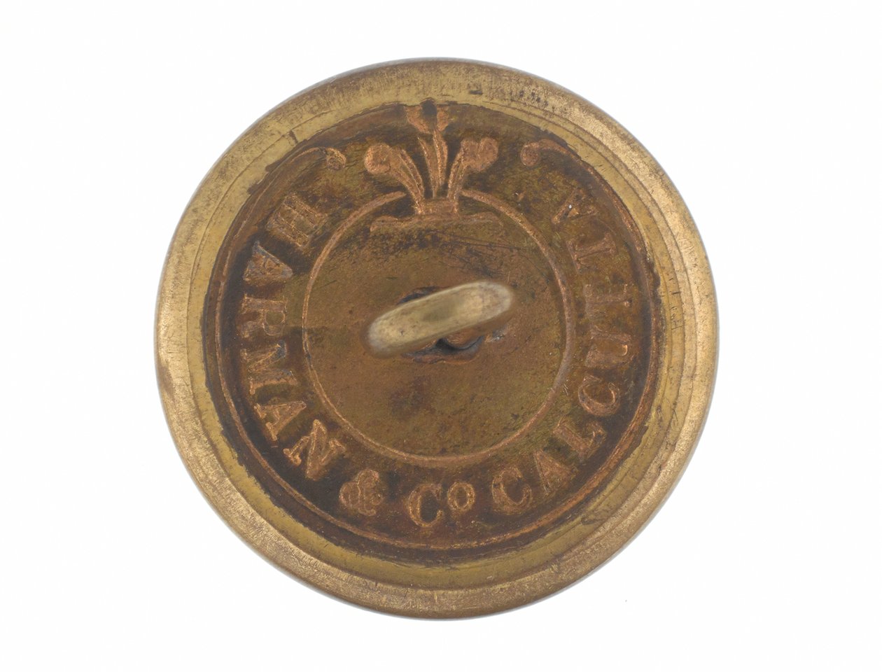 Button, 9. bengáli lándzsás ezred, 1901 előtt alkotó: Indian School