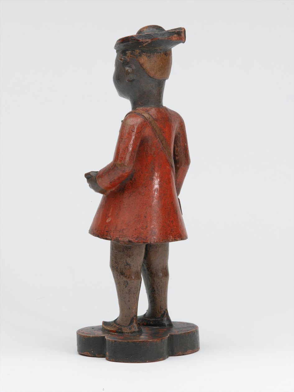 Faragott, fából készült társasági iskolafigura a Madras-hadsereg egyik sepoyjáról, 1785 körül alkotó: Indian School