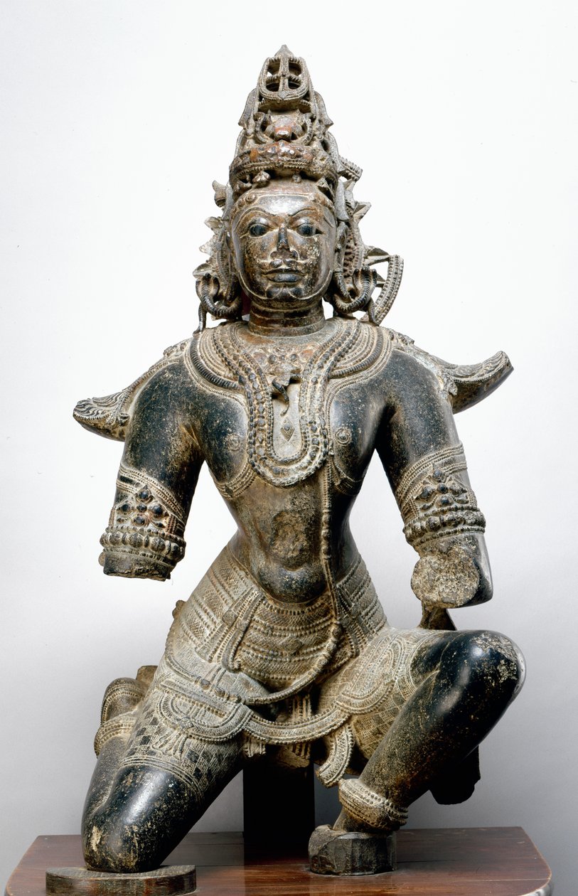 Garuda, Mandla erődből, Madhya Pradeshből, i.sz. 1200 (fekete kő) alkotó: Indian School