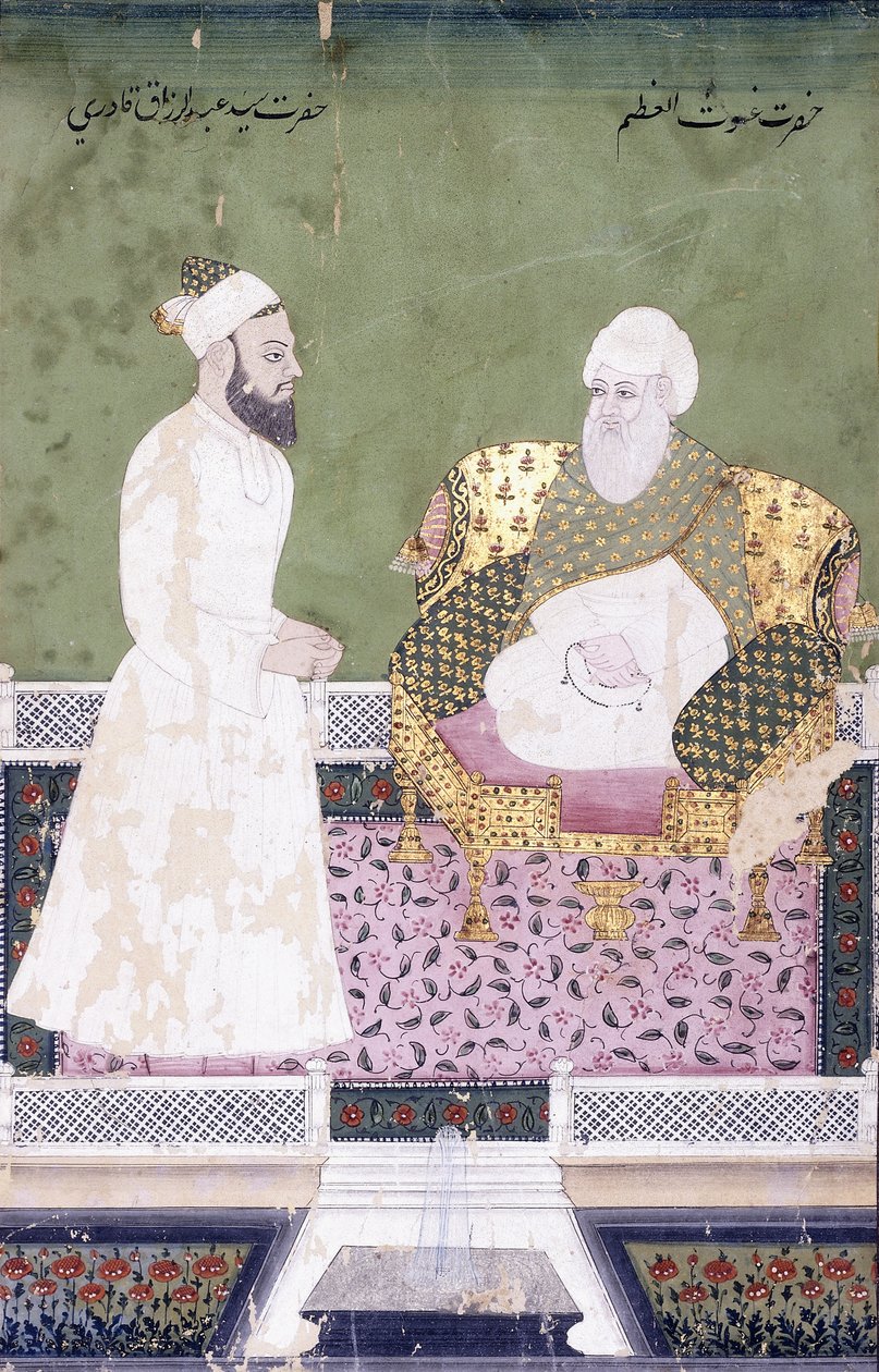 Al-Azzam búvárkodás, Abdul Qadeer Ghaylan Bagdadban, 1800 körül alkotó: Indian School