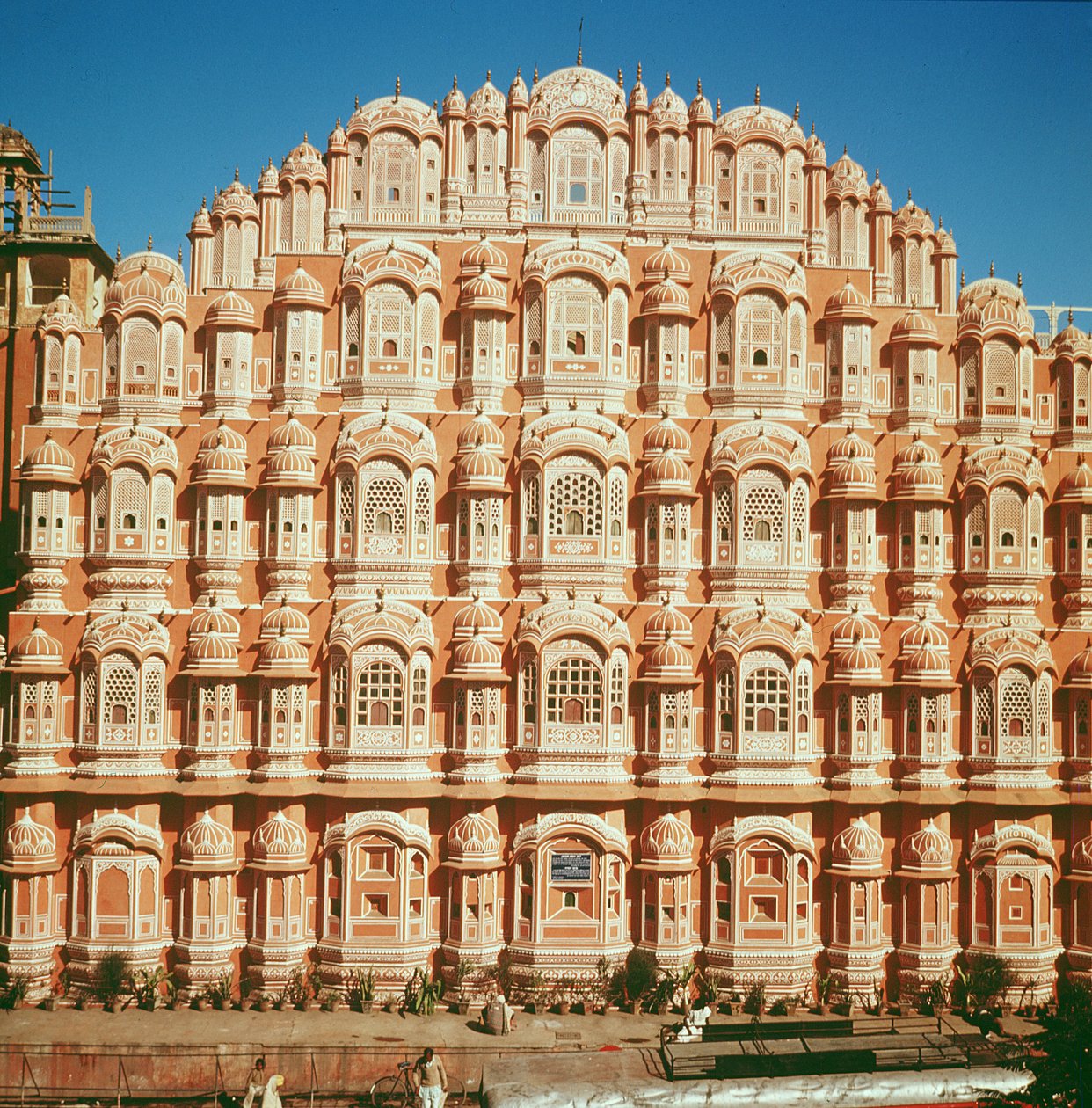 Hawa Mahal (a Szelek Palotája) 1799-ben épült (lásd még: 121219 és 208426) alkotó: Indian School