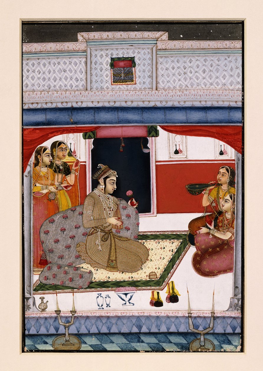 Ragini körhinta, 1738. sz alkotó: Indian School