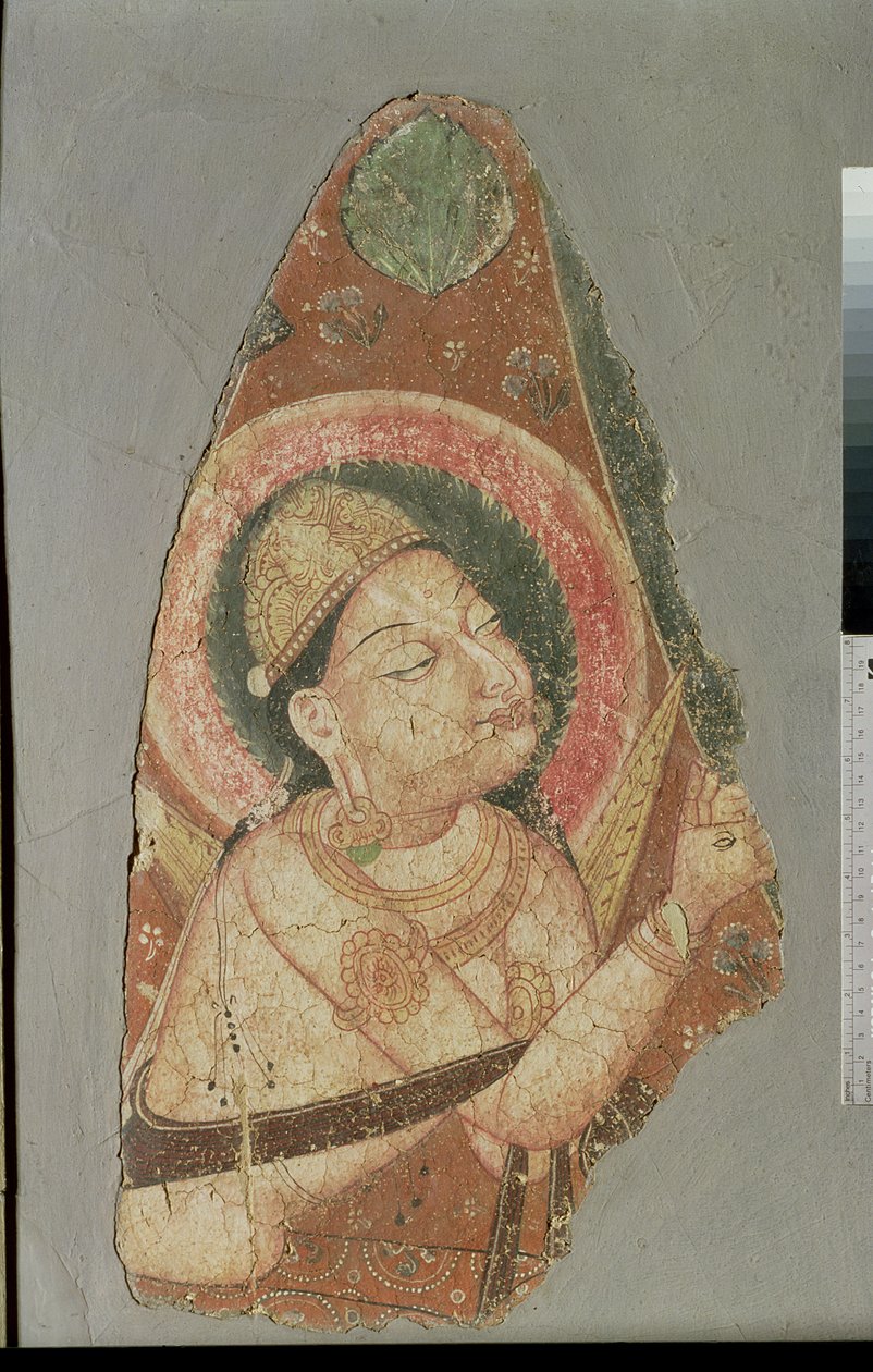 Indra, Balawaste, 7-8. század (falfestmény) alkotó: Indian School