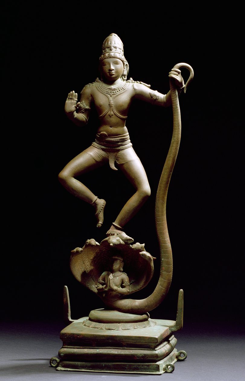 Kaliyakrishna, Chala, Tamil Nadu (bronz) alkotó: Indian School
