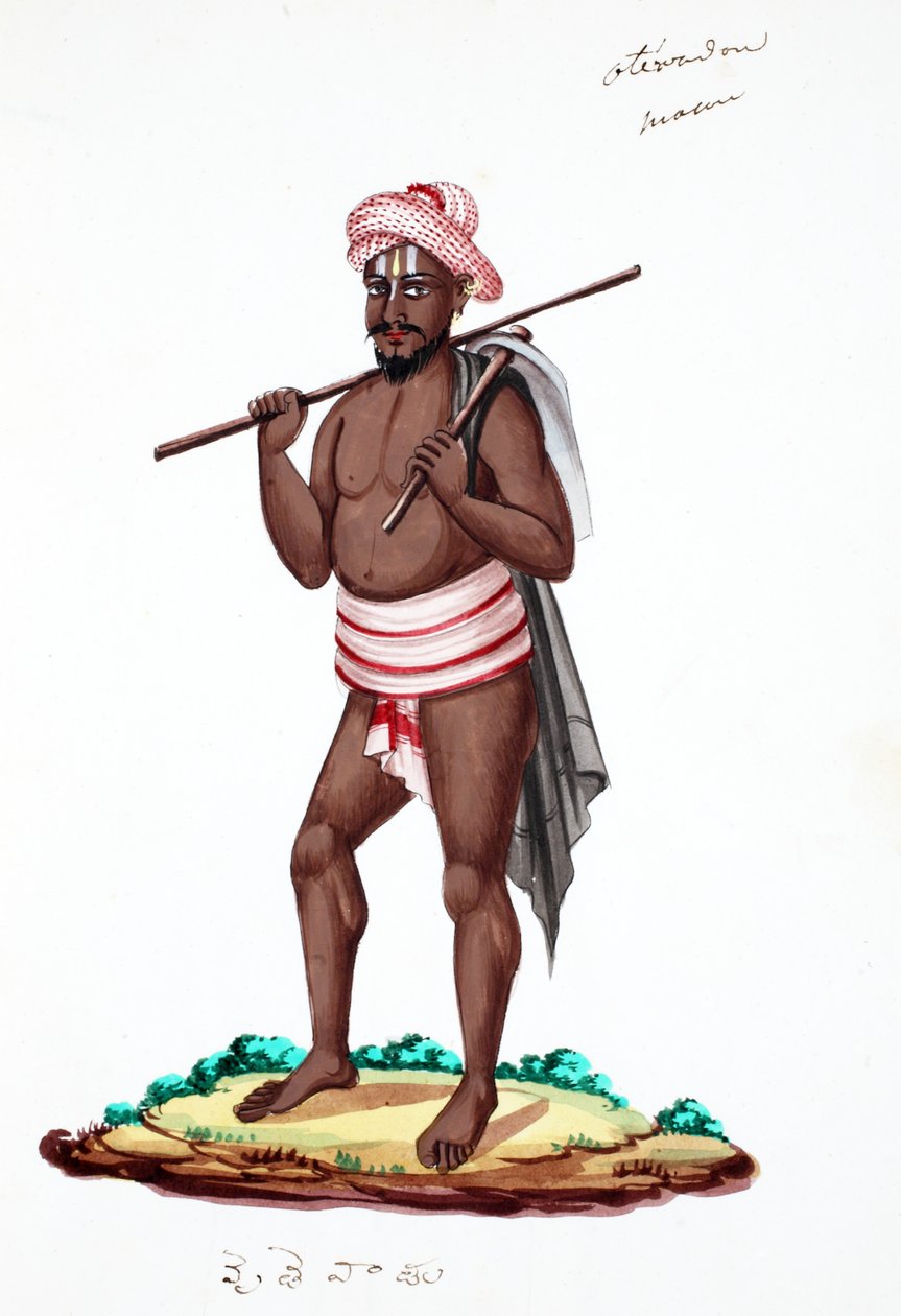 Munkás (wc papíron) alkotó: Indian School