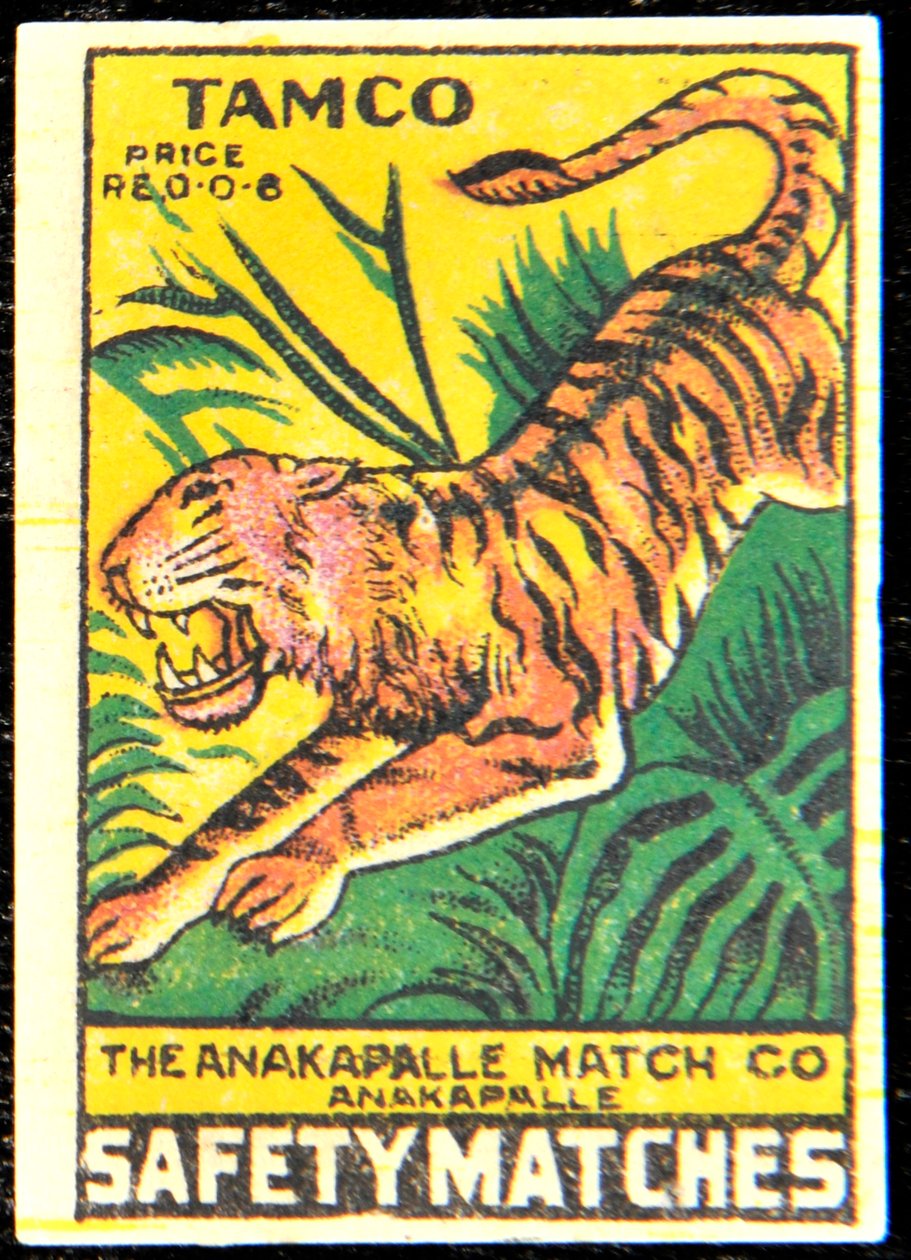 Matchbox címke alkotó: Indian School